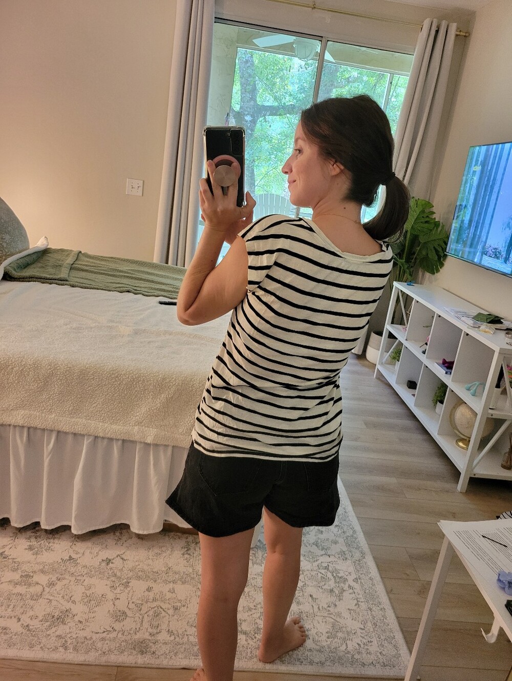 FOREVER 21 Nautical Stripe Tshirt - Picture 5 of 8